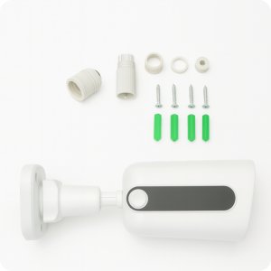 KAMERA TUBOWA IP POE ZEWNĘTRZNA 4MPX ONVIF ZESTAW KAMER DO MONITORINGU 4