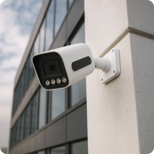 KAMERA TUBOWA IP POE ZEWNĘTRZNA 8MPX ONVIF ZESTAW KAMER DO MONITORINGU 2