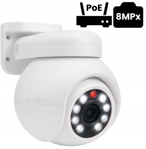 KAMERA OBROTOWA IP POE ZEWNĘTRZNA 8MPX ONVIF ZESTAW KAMER DO MONITORINGU 2