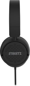 HC210 ausinės STREETZ, mikrofonas, garsumo reguliavimas, USB-C, juodos / HC210-BLK / 6612120 2