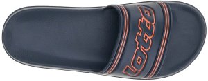 Lotto KLAPKI Midway IV Slide Cool Gray 11C/Persimmon Orange Men 10.0 42.0 6