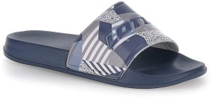 LOTTO KLAPKI Oceania Camo II Slide Ocean Blue/Ashley Blue/Silver Meta 10.0 42.0 2