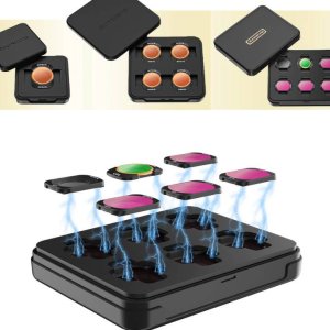 ZESTAW 6 FILTRÓW DO DJI OSMO POCKET 3 - CPL / MCUV / ND8 / ND16 / ND32 / ND64 + ETUI 13