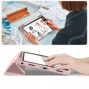 Etui Tech-Protect Flexair Sc Pen Galaxy Tab A9+ / A11+ Plus 11.0 X210 / X215 / X216 / X230 / X235 / X236 Pink 7