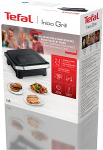 Grill elektryczny Tefal Kontakt grill Inicio Classic GC271810 2000 W 10