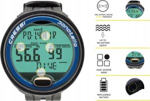 CRESSI Donatello Diving Computer Zegarek do nurkowania uniwerslany 2