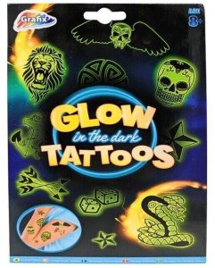Snazaroo Tatuaże świecące w ciemn. 16-6059-A 93332 2