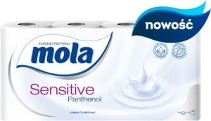 Mola Papier toaletowy Sensitive Panthenol 8 szt 1