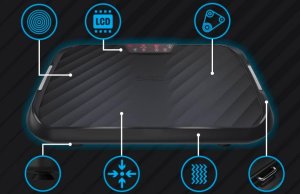 Bluefin Fitness C Ultra Lite Płyta wibracyjna do treningu całego ciała 3