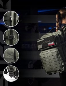 RUGSAK ALPHA plecak wojskowy taktyczny 20-45 l wodoodporny 3