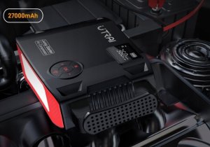 UTRAI 7000A powerbank rozruchowy 27000 mAh z kompresorem i latarka DC 160 W 2