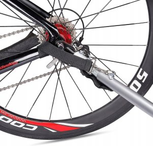 CXWXC CXWXC Przyczepa rowerowa z amortyzatorem 120l nośność 40kg nowa 6