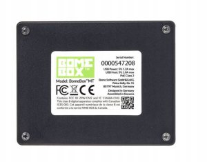 Bome BomeBox Router Uniwersalny MIDI USB Wi-Fi/Ethernet 100 Mbit/s 5