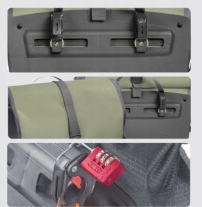 VAUDE Torby rowerowe na bagażnik Aqua Back 2 x 24 l 2