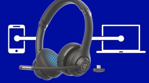 JLab Go Work 2nd Gen Zestaw Słuchawkowy z mikrofonem Bluetooth USB C 2