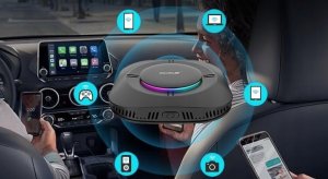 Transmiter FM Carlinkit Adapter samochodowy Android 13.0 AIBox 4GB+64GB 2