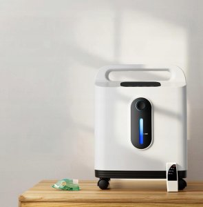 ALLNIS Koncentrator tlenu wysokiej czystości domowy i w podróży1-8 l/min 3