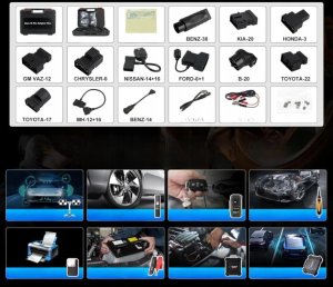 LAUNCH X431 V PRO 5.0 Diagnostyka Obd2 Dwukierunkowy Pełny System 4