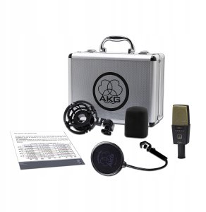 Mikrofon AKG C414 XLII Mikrofon pojemnościowy z dużą membraną 20-20 000 Hz 5