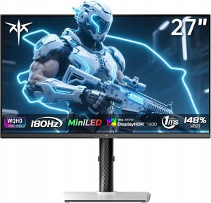 KTC M27T6 Monitor 27" LED 2K 180 Hz QHD 2560x1440p 5
