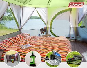 Namiot turystyczny Coleman Octagon 8 zielony 7