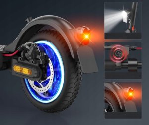 iScooter Hulajnoga elektryczna ABE do 120 kg zasięg 30km 20 km/h 350 W 3