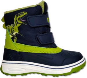Cleve Buty Śniegowce Rozmiar 27 - Chłopięce Granatowe T-Rex 4