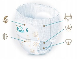 Pieluchomajtki Dada Extra Care 6 - 16kg+ - 62szt. 2