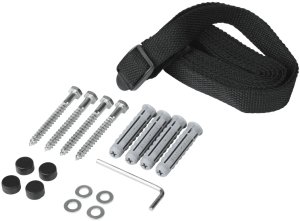 UNIWERSALNY UCHWYT DO SOUNBARA MONTOWANY DO ŚCIANY, CZARNY 5