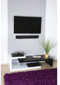 UNIWERSALNY UCHWYT DO SOUNBARA MONTOWANY DO ŚCIANY, CZARNY 9