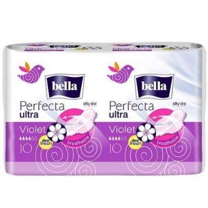 Bella Perfecta Ultra Violet Duo Podpaski 20szt 1