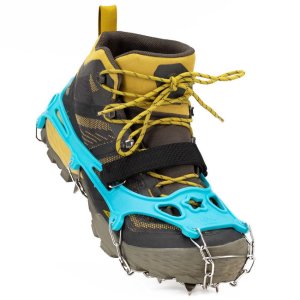 Springos Raczki na buty stalowe, antypoślizgowe, turystyczne nakładki rozmiar 36-40 turkusowe UNIWERSALNY 16