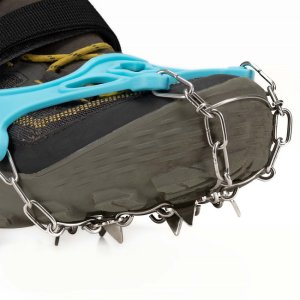 Springos Raczki na buty stalowe, antypoślizgowe, turystyczne nakładki rozmiar 36-40 turkusowe UNIWERSALNY 19