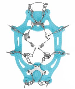 Springos Raczki na buty stalowe, antypoślizgowe, turystyczne nakładki rozmiar 36-40 turkusowe UNIWERSALNY 5