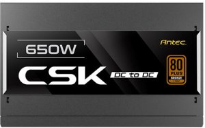 Antec CSK650DC EC moduł zasilaczy 650 W 20+4 pin ATX ATX Czarny 7