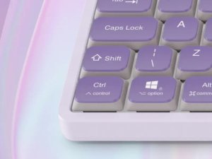 CANYON Keyboard OnType 10 Low Profile EN Wired Violet 3