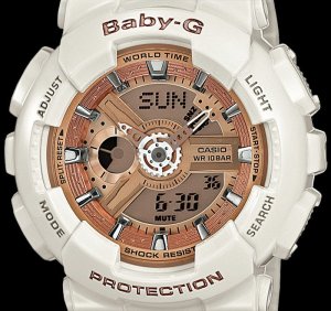 Zegarek dziecięcy Casio BABY-G OLIVIA 10 BAR z GRAWEREM 4