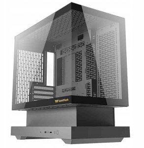 Darkflash F1 computer case (Black) + 6 ARGB fans 2