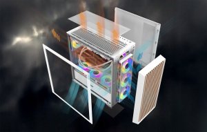 DarkFlash DS900WD computer case (white) 10