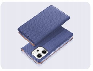 Hello Case ETUI Z KLAPKĄ DO OPPO RENO14 GRANATOWE ZAMYKANE MAGNETYCZNE OCHRONNE KABURA 2