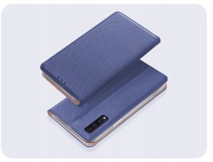 ETUI Z KLAPKĄ DO SAMSUNG GALAXY A50 / A30S / A50S GRANATOWE MAGNETYCZNE 2