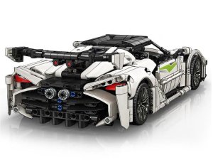 Klocki techniczne 2w1 auto sportowe statek kosmiczny 1091ele ZA5731 EDUKAMP 5