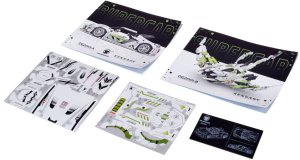 Klocki techniczne 2w1 auto sportowe statek kosmiczny 1091ele ZA5731 EDUKAMP 6