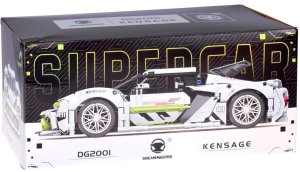 Klocki techniczne 2w1 auto sportowe statek kosmiczny 1091ele ZA5731 EDUKAMP 9