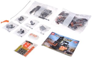 Klocki konstrukcyjne Zdalnie sterowany WÓZEK WIDŁOWY ruchomy 722-ele ZA5796 EDUKAMP 6