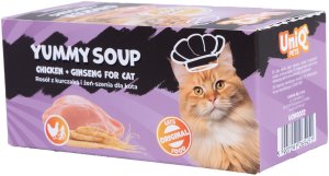 UNIQ PETS KARMA MOKRA DLA KOTA ROYAL CHICKEN rosół z kurczaka i żeń szenia 30 g x 8 szt 4