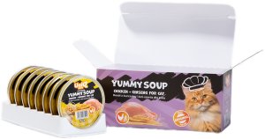 UNIQ PETS KARMA MOKRA DLA KOTA ROYAL CHICKEN rosół z kurczaka i żeń szenia 30 g x 8 szt 5