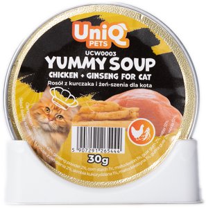 UNIQ PETS KARMA MOKRA DLA KOTA ROYAL CHICKEN rosół z kurczaka i żeń szenia 30 g x 8 szt 7