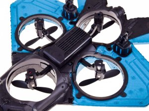 Zdalnie sterowany Dron Myśliwiec Raptor świecący quadcopter RC0726 NI EDUKAMP 10