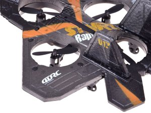 Zdalnie sterowany Dron myśliwiec Raptor świecący quadcopter RC0726 SR EDUKAMP 8